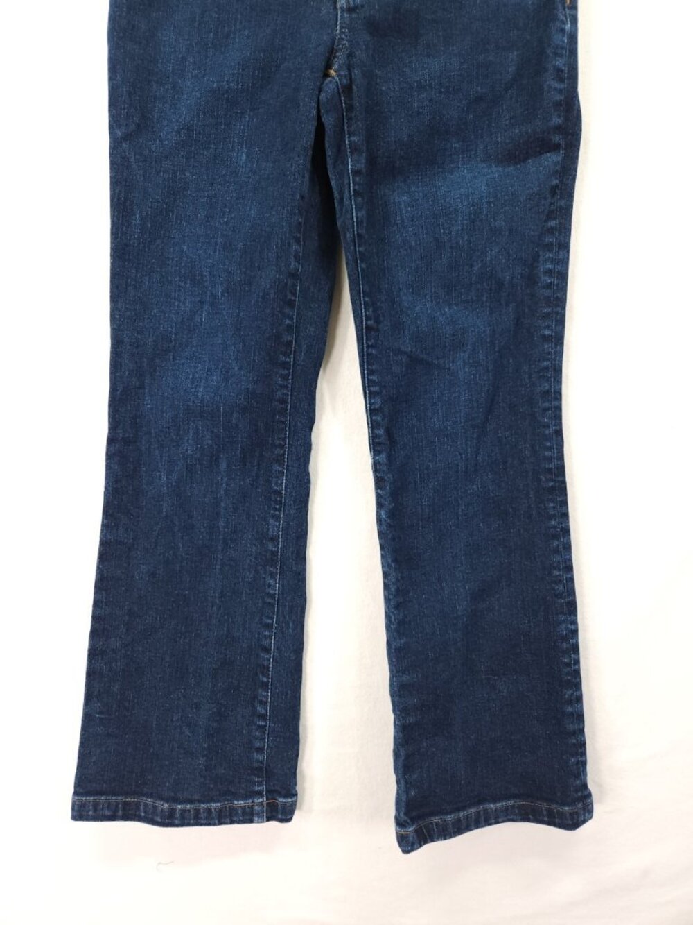 Madewell Womens 25  (26x25) Kick Out Jeans Button Fly Dark Wash Flare Crop Denim - Picture 16 of 16